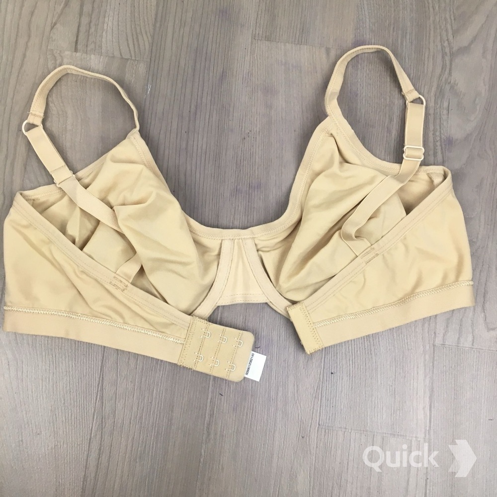 34D - Bundle of 2 pcs New Beige Soft Cup Underwire Bras - Picture 5 of 8